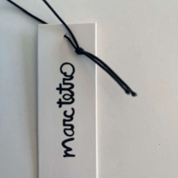 Marc Tetro Schnauzer make up bag BLUE NWT - Picture 5 of 5